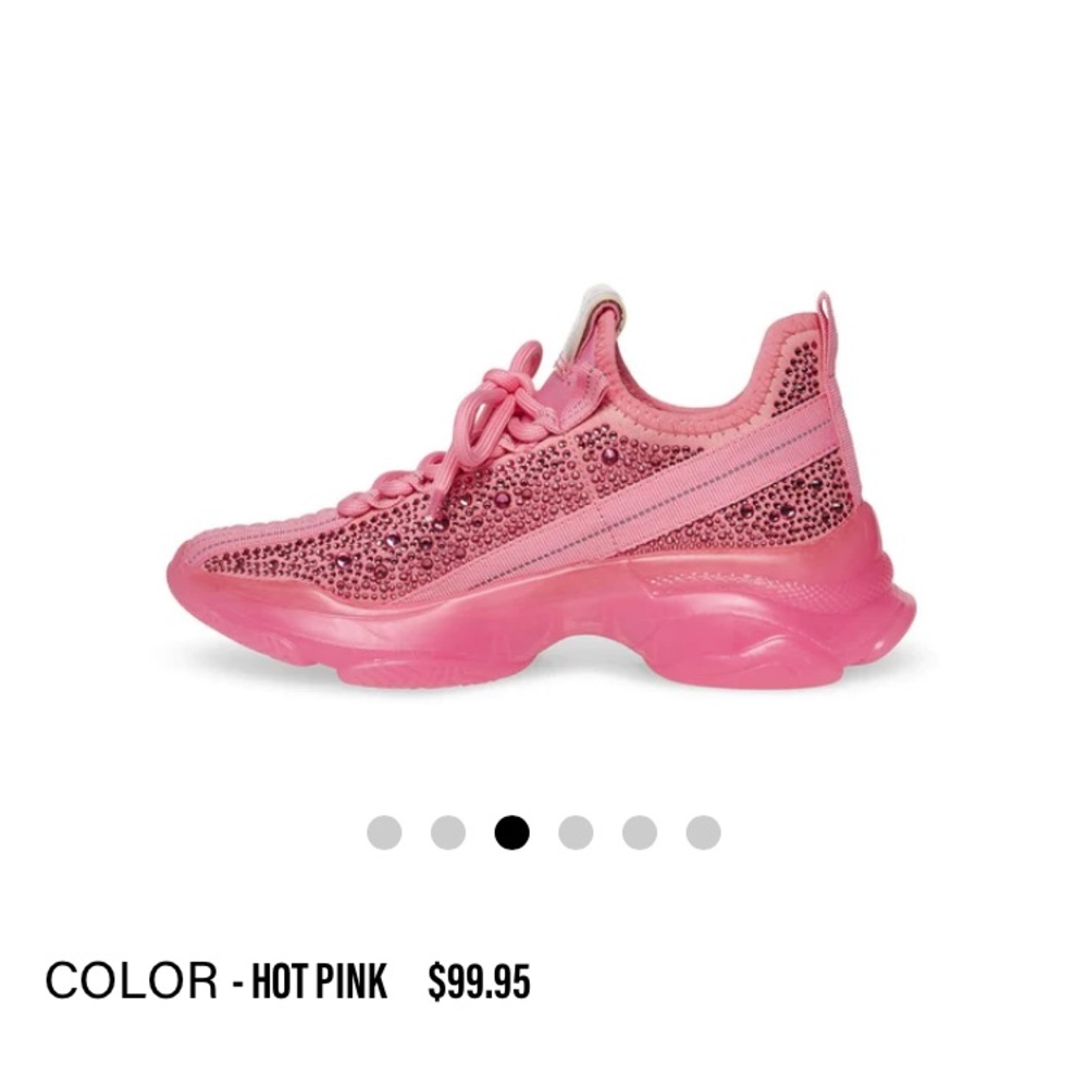 Steve Madden Maxima Rhinestone Sneakers!